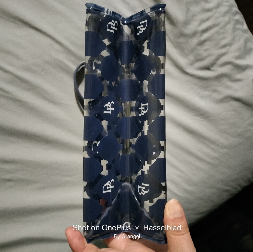 Dooney & Bourke Blue Patterned Mini Bag - image 2